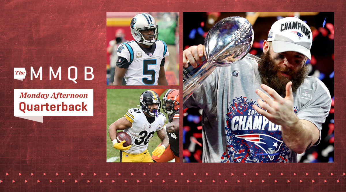 Quarterback Teddy Bridgewater, running back James Conner and recently retired wide receiver Julian Edelman